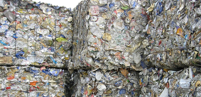 Schrott Aluminiumverpackungen