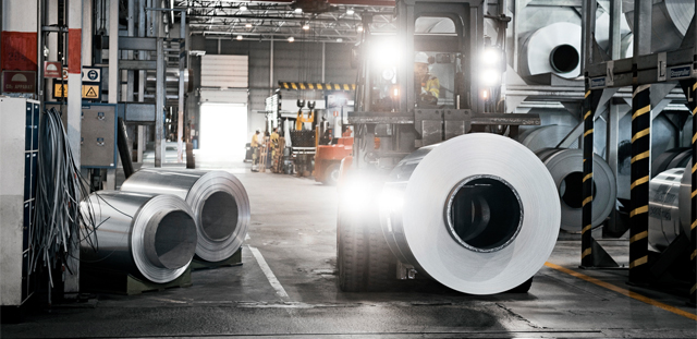 Produktion Aluminium Coils